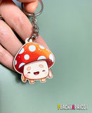 Mushroom Keychain