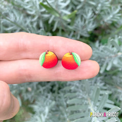 Orange Earrings