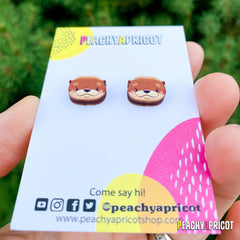 Otter Earrings