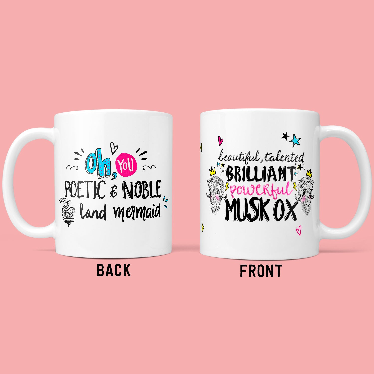Awesome compliments mug - PeachyApricot