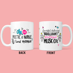 Awesome compliments mug - PeachyApricot