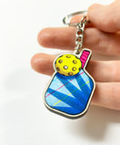 Pickleball Keychain - PeachyApricot