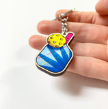 Pickleball Keychain - PeachyApricot