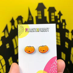 Pumpkin Earrings