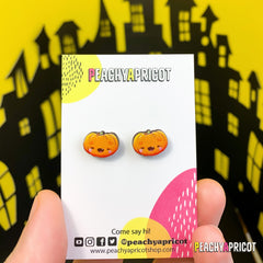 Pumpkin Earrings