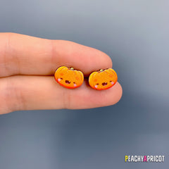 Pumpkin Earrings