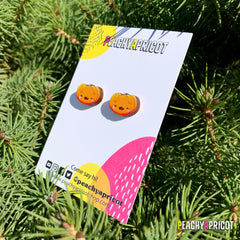 Pumpkin Earrings