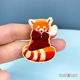 Red Panda Pin