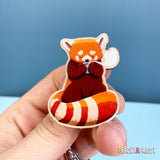 Red Panda Pin