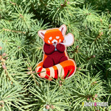 Red Panda Pin