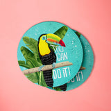 Toucan Do it Coaster set