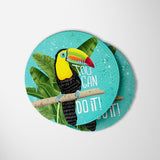 Toucan Do it Coaster set