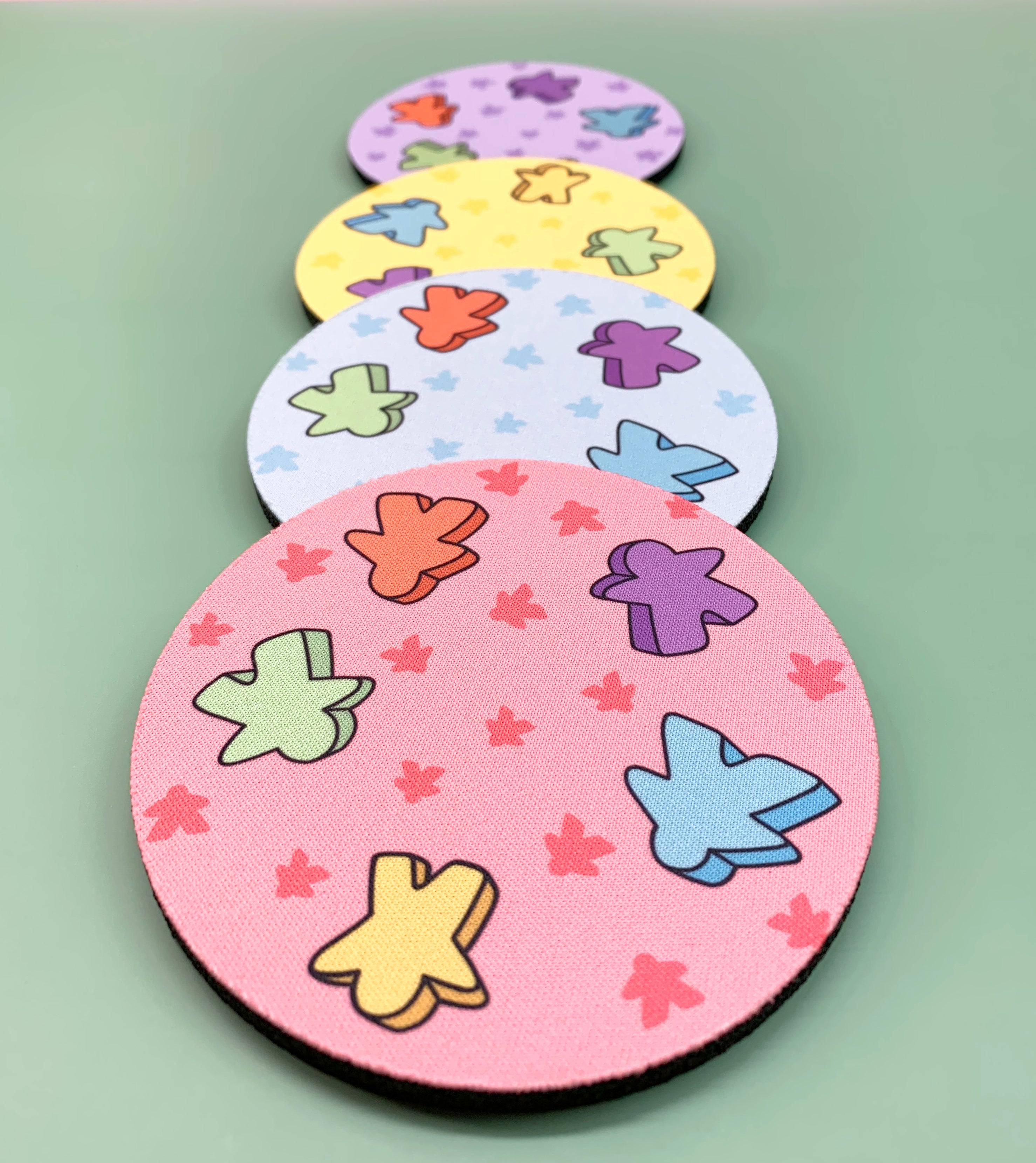 Kawaii Car Coasters Set Of 2