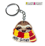 Hairy Slother Keychain - PeachyApricot
