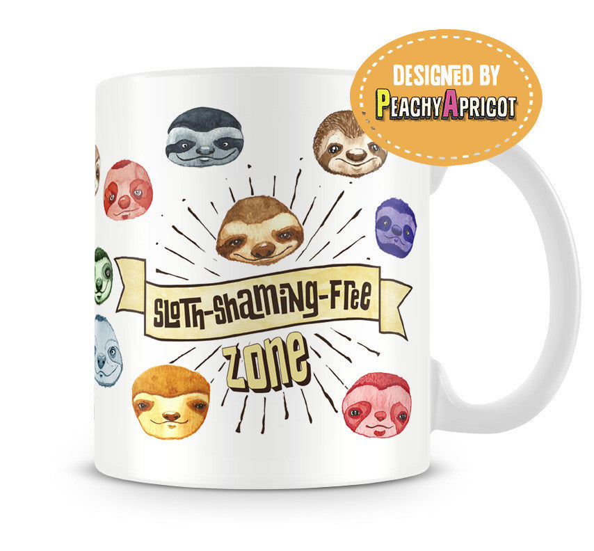Cute Sloth Mug - PeachyApricot
