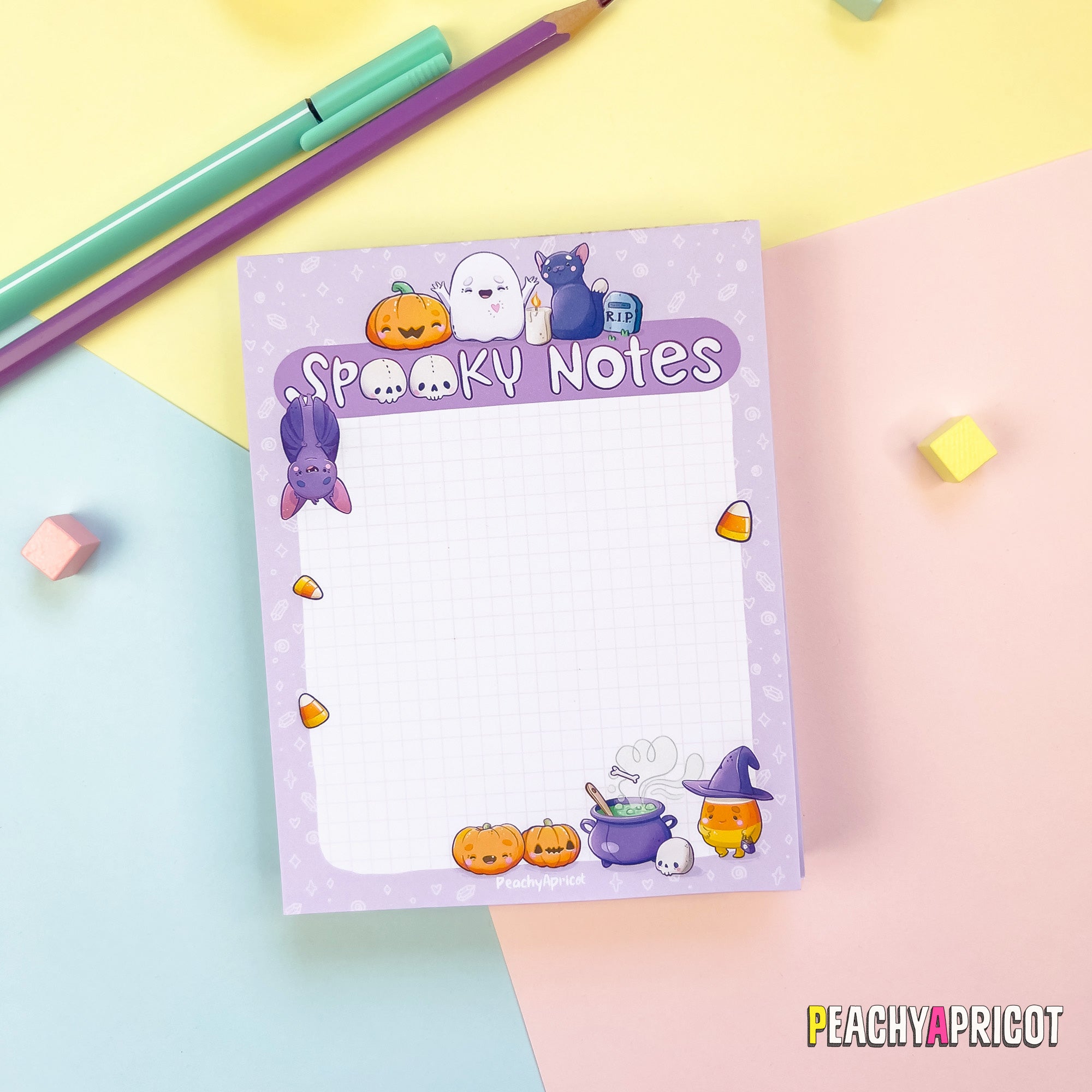Spooky Halloween Notepad