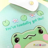 Cute Frog Mousepad