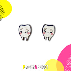 Tooth Earrings