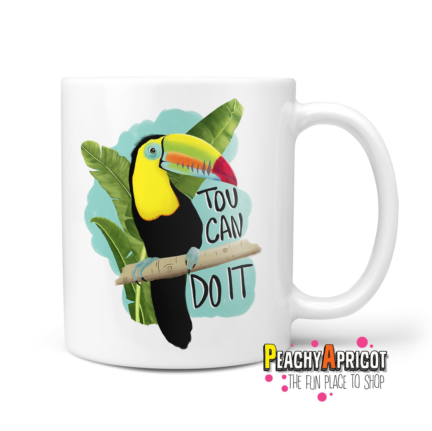 Toucan Do it Mug - PeachyApricot