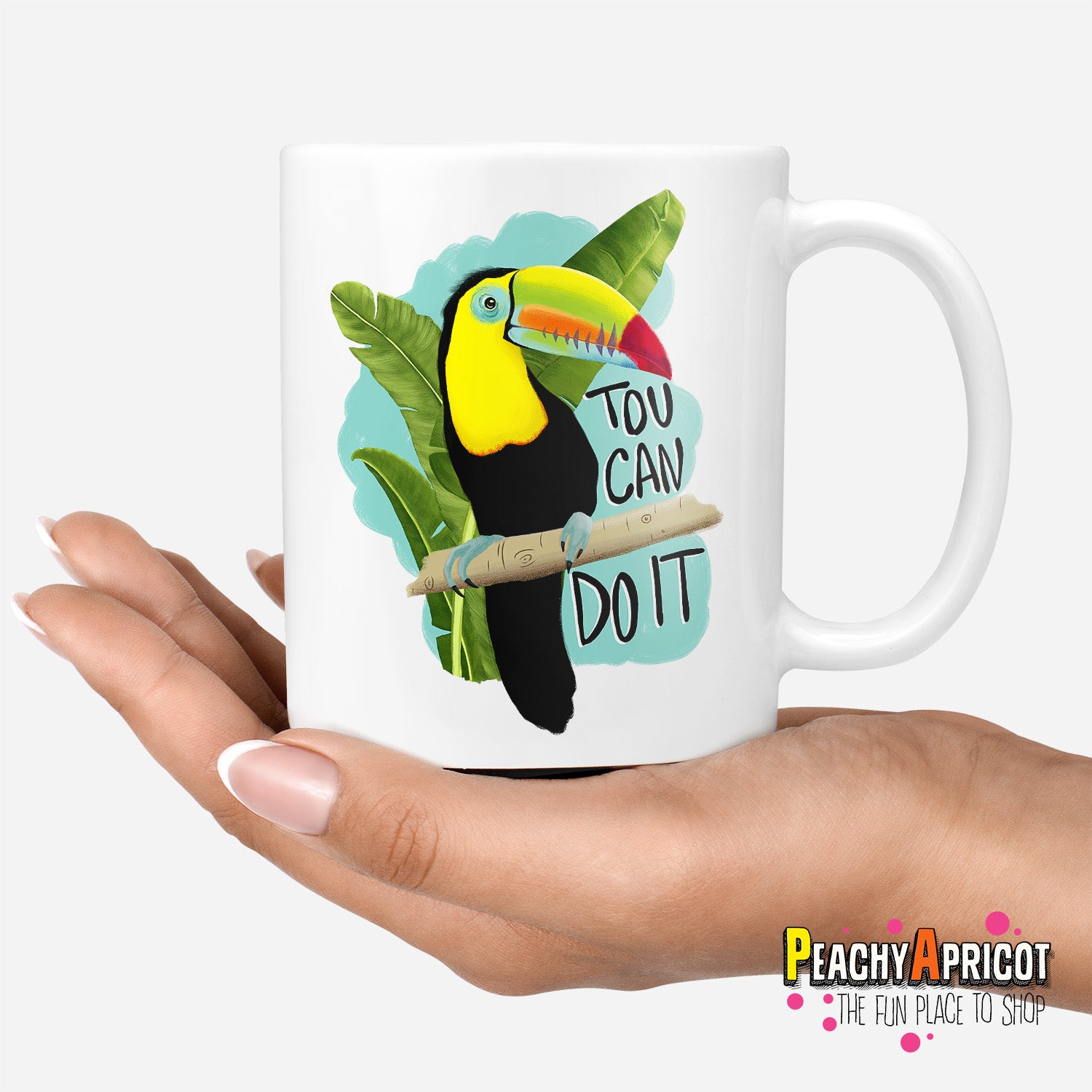 Toucan Do it Mug - PeachyApricot