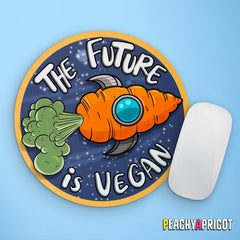 The Future is Vegan Mouse Pad