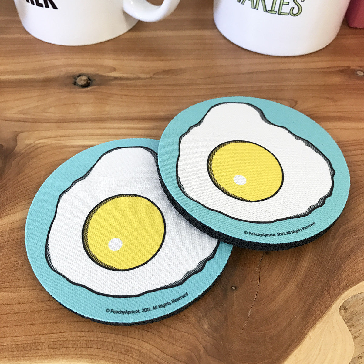 Eggs Coasters - PeachyApricot