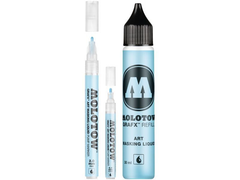 Molotow GRAFX Art Masking Liquid Refill 30ml - PeachyApricot
